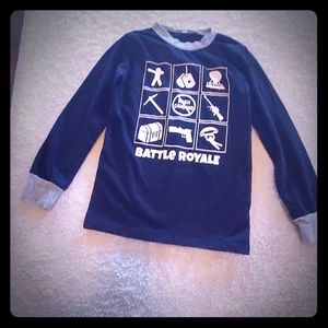 Fortnite battle royale boys pajama top size 6